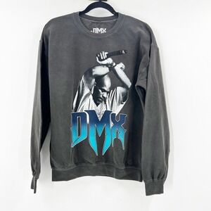NWOT DMX Sweatshirt Pullover Graphic Print Hip Hop‎ Rap Music Small Size